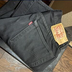 Levi's Men's Black Jeans 501’s